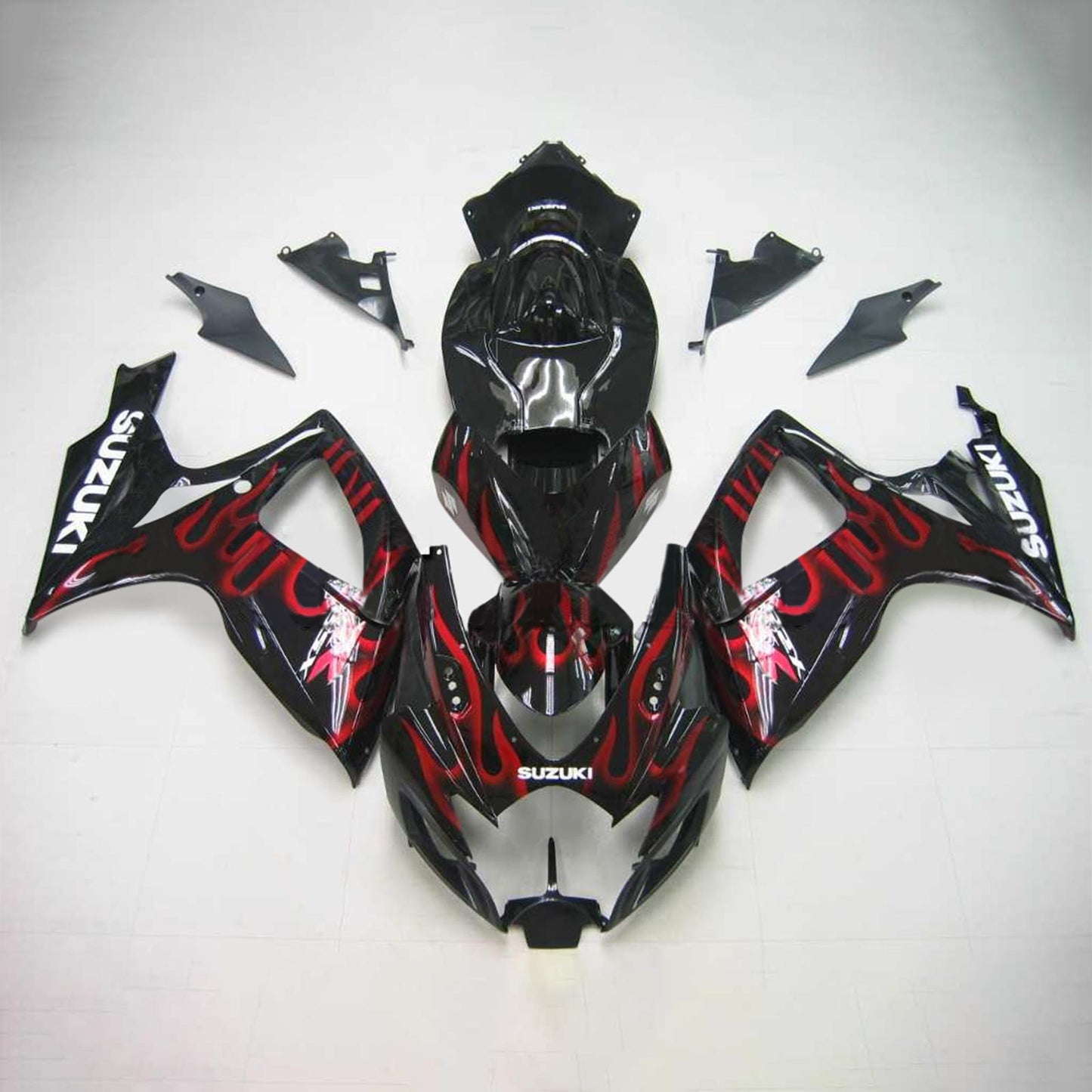 2006-2007 Suzuki GSXR 600/750 K6 Amotopart Injection Fairing Kit Bodywork Plastic ABS #139