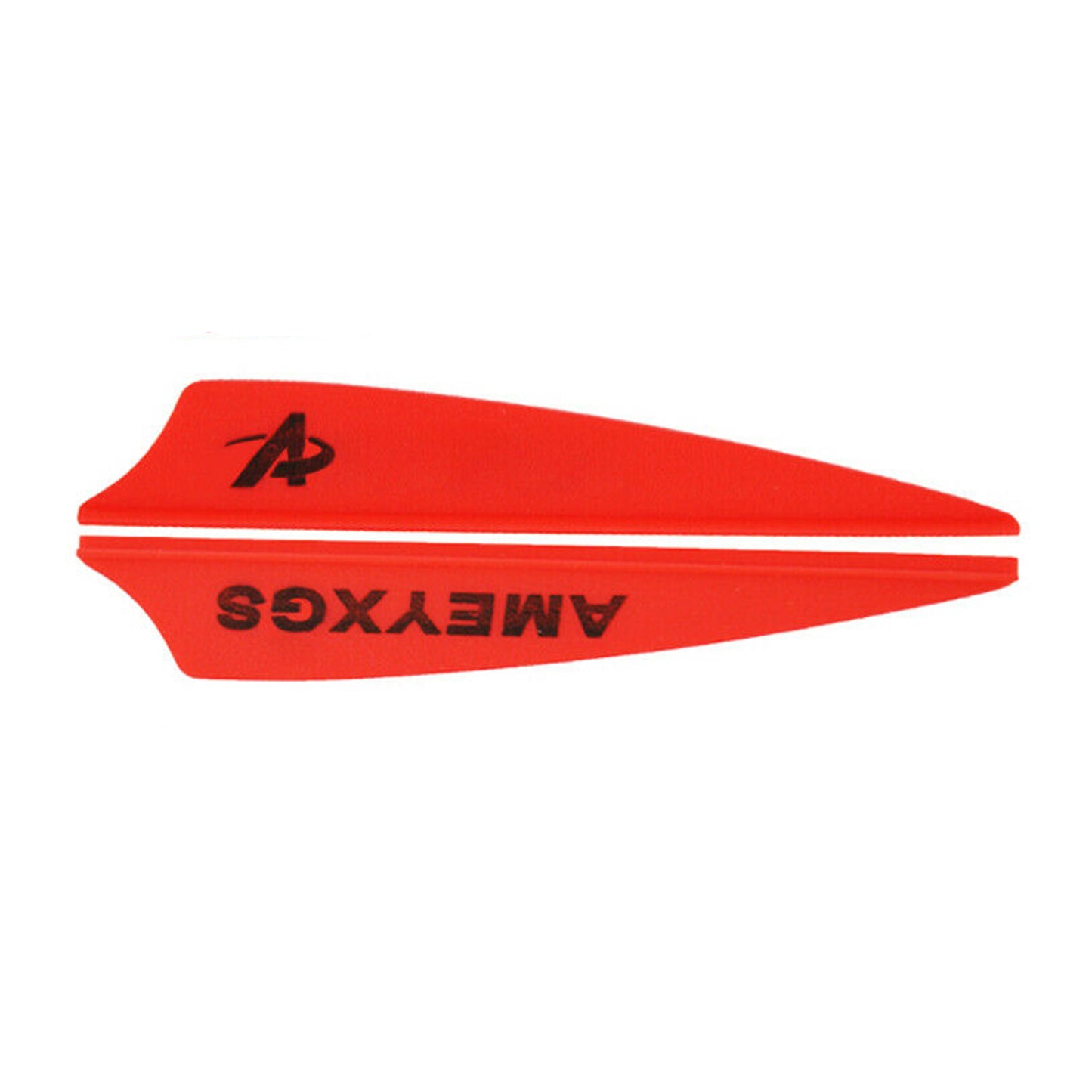 50pcs 2" 3" 4" Archery Plastic Vanes Arrow Feathers Rubber Fletches Fletching