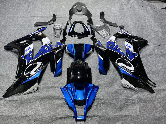 2011-2015 Kawasaki ZX10R Injection Fairing Kit Bodywork Plastic ABS #123