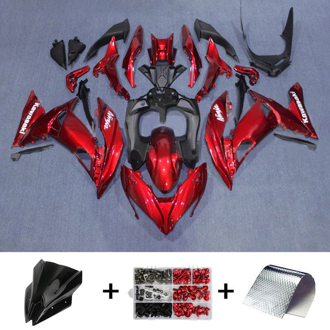 2017-2019 Kawasaki ER6F/Ninja650R Injection Fairing Kit Bodywork Plastic ABS#112