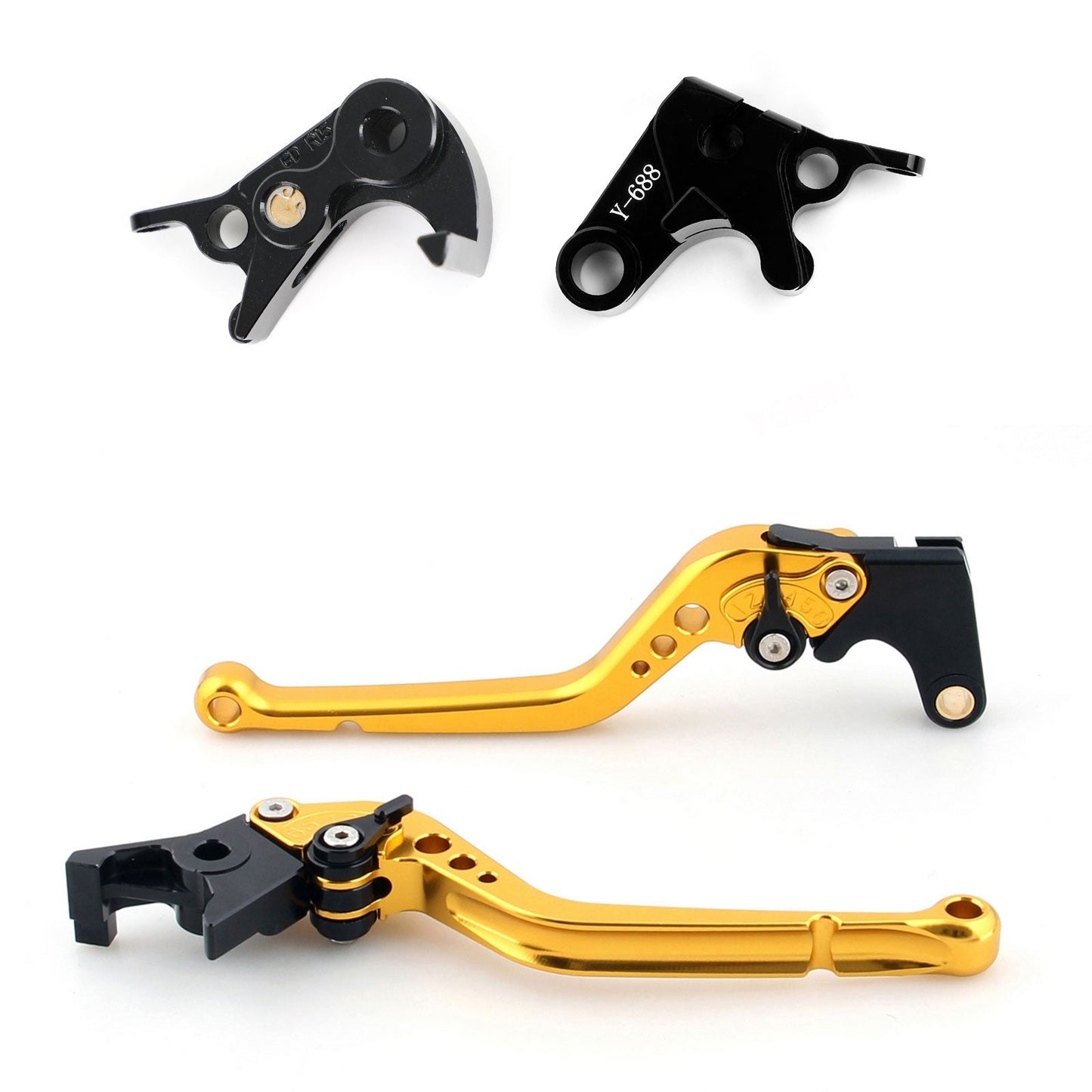 Long Clutch Brake Lever fit for Yamaha YZF R1/R1M/R1S 2015-2021 YZF R6 2017-2020