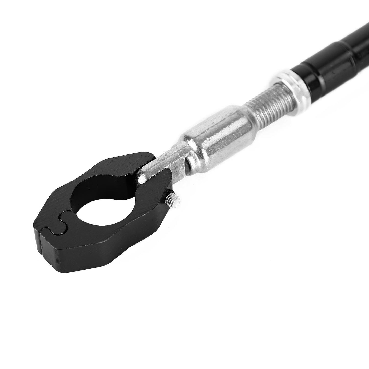 Motorcycle Cnc Cross Bar Adjustable Handlebar Universal Clamp Balance Lever Silver