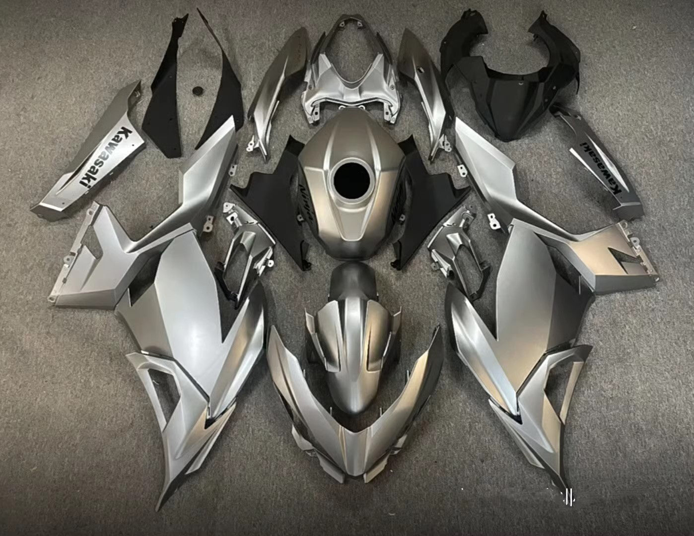 2018-2023=4 Kawasaki EX400 Ninja400 Fairing Kit Bodywork Plastic ABS