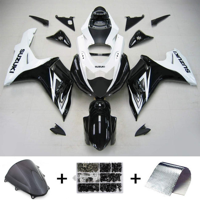 2011-2024 Suzuki GSXR 600/750 K11 Amotopart Injection Fairing Kit Bodywork Plastic ABS #101