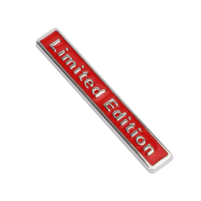 3D Car Sticker Plating Metal Limited Edition Logo Emblem Badge Decal #A