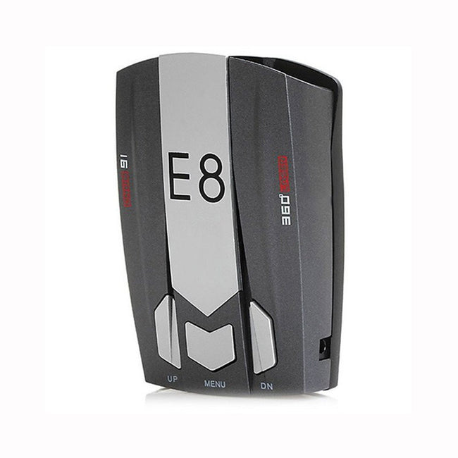 E8 Car Electronic Dog Mobile Full Frequency Radar Speedometer English Russian