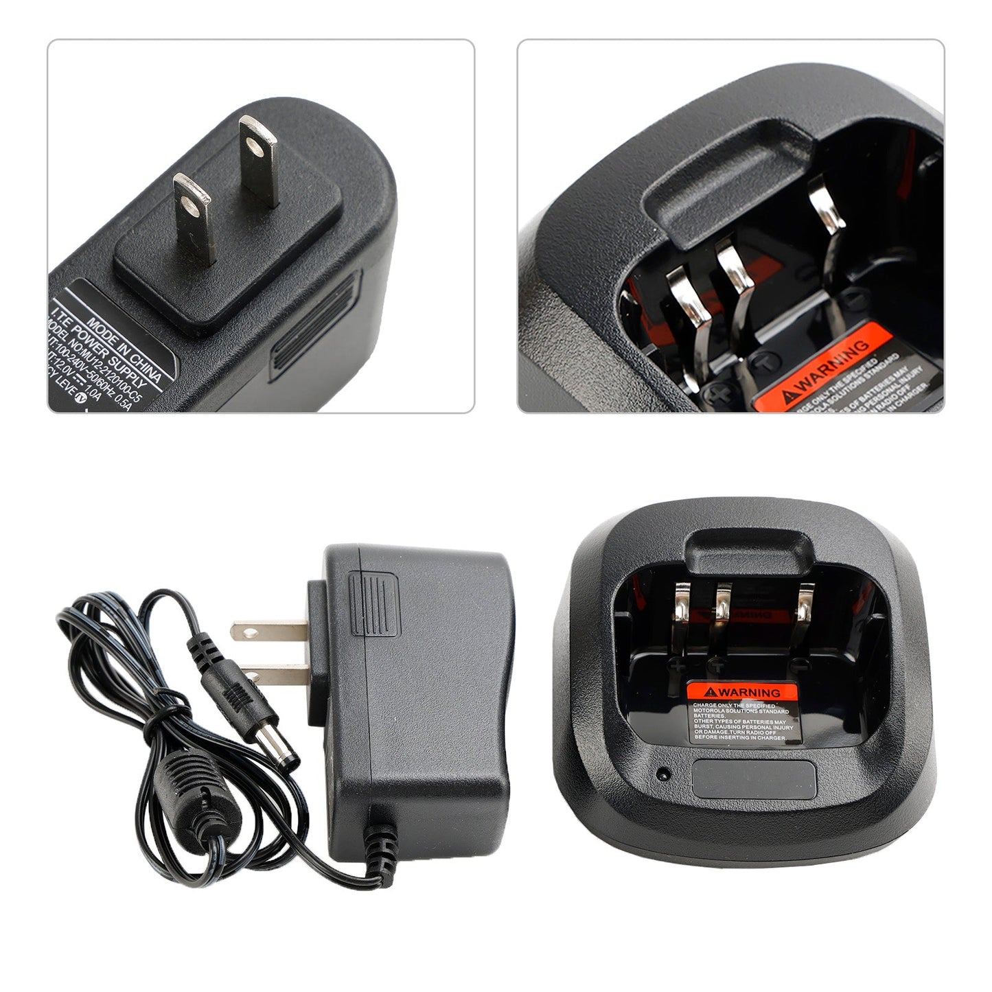 CV-05 Charger FNB-Z181 Battery Rapid Dock Charger For Vertex EVX-C31 EVX-C34 US