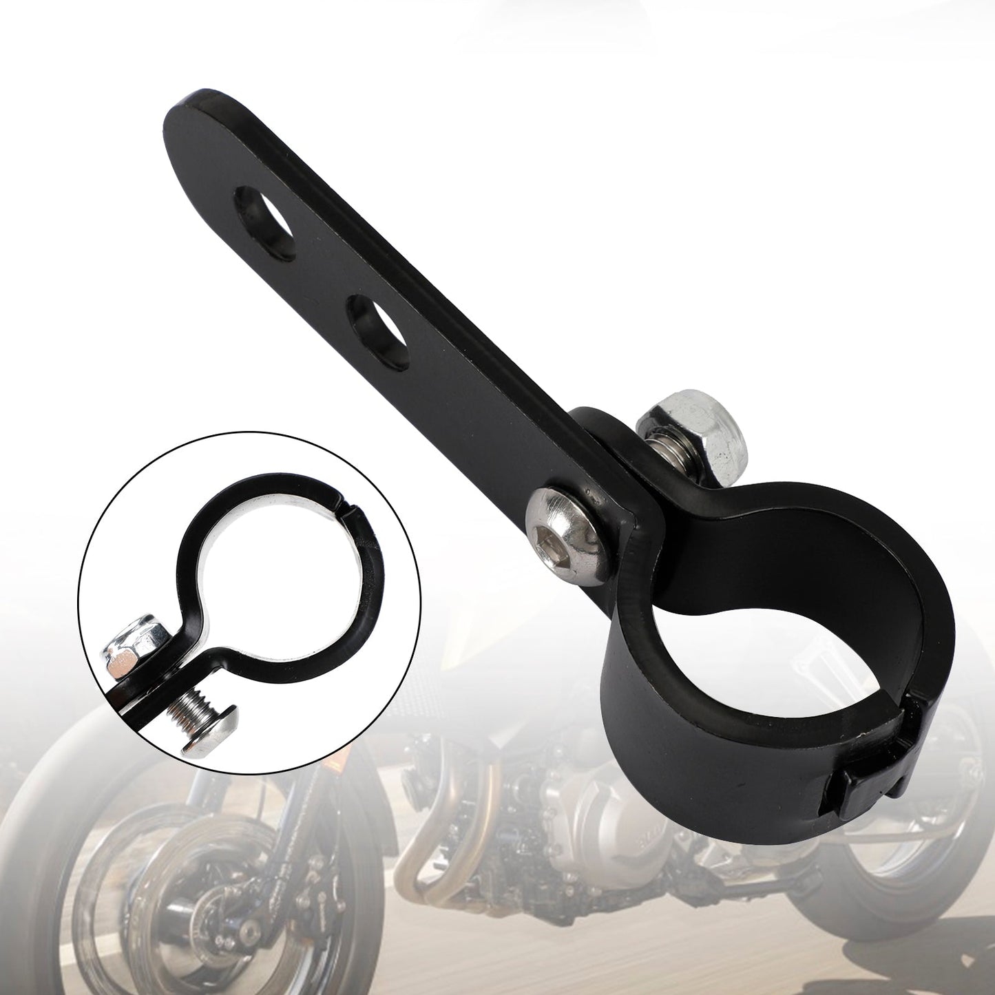 Motorcycle Foot Side Stand Assistant CNC 20-23mm Kickstand Motorbike Scooter