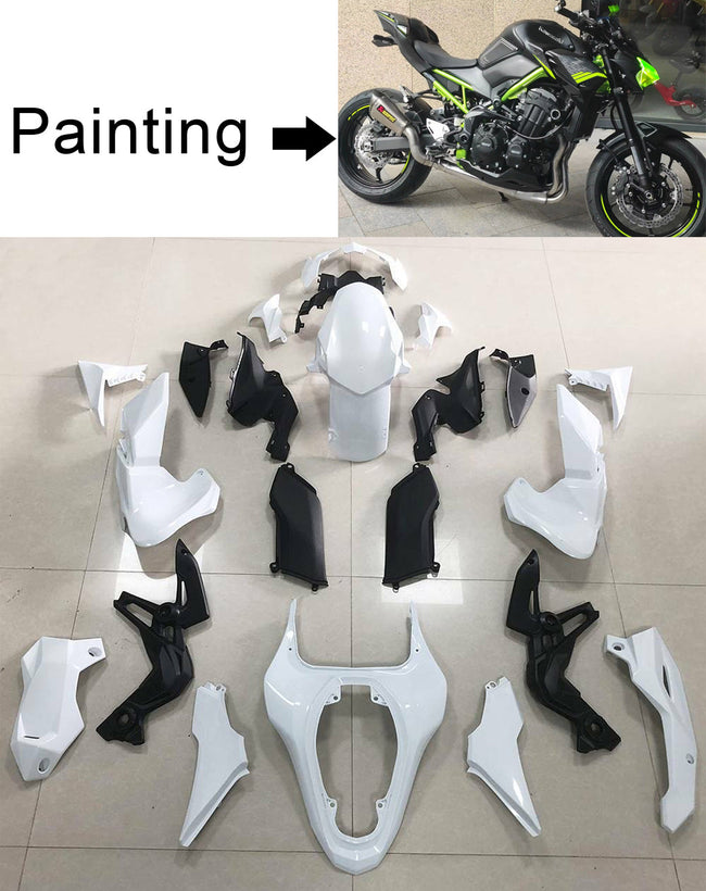 2020-2021 Kawasaki Z900 Amotopart Injection Fairing Kit Bodywork Plastic ABS #107