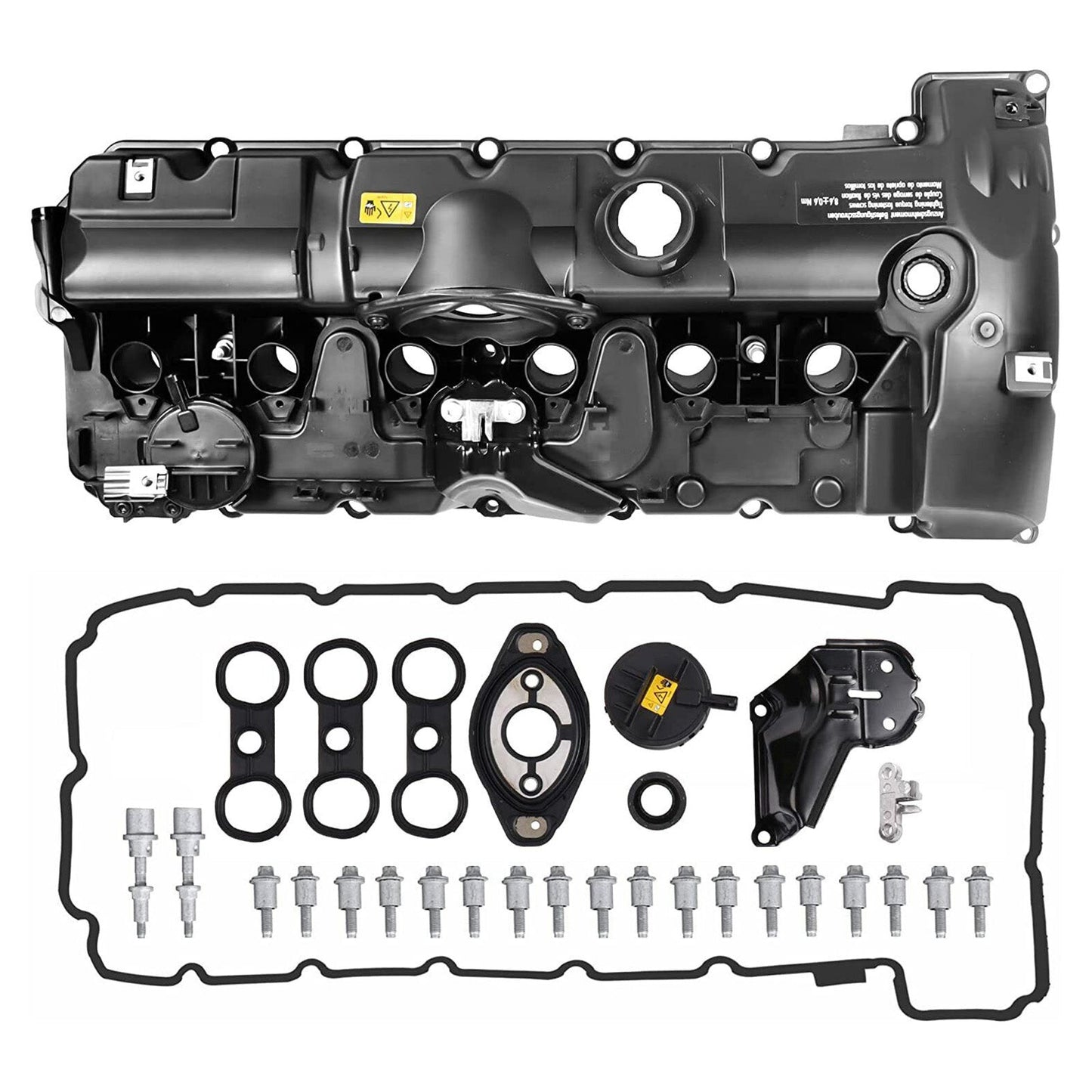 BMW 528i 2008-2011 L6 3.0L Valve Cover w/ Gasket Bolts 11127552281 URO011833 264-935