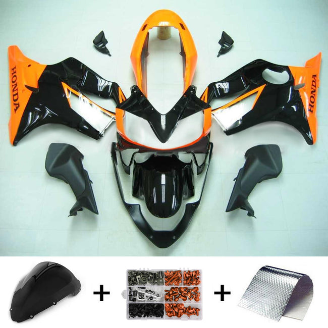 2004-2007 Honda CBR600 F4i Amotopart Injection Fairing Kit Bodywork Plastic ABS #127