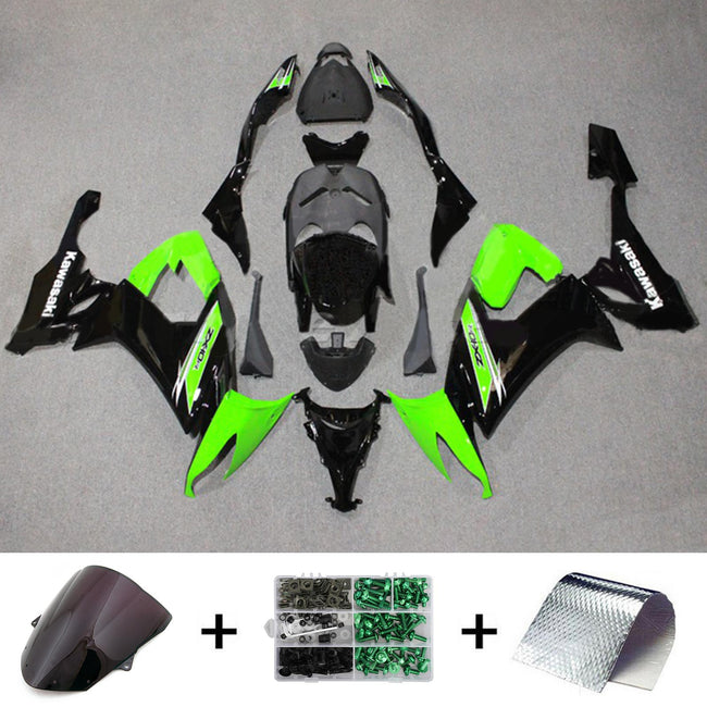 2008-2010 Kawasaki ZX10R Injection Fairing Kit Bodywork Plastic ABS#121