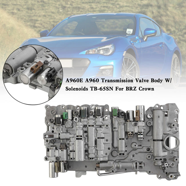 2005-2012 LANDWIND GS 6 SP RWD 3.0L A960E A960 Transmission Valve Body W/ Solenoids TB-65SN