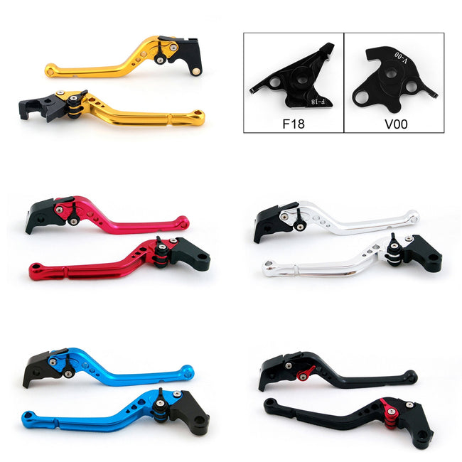 Brake Clutch Levers For Honda VFR 750 800 VTR1000F/FIRESTORM CBF1000 Black