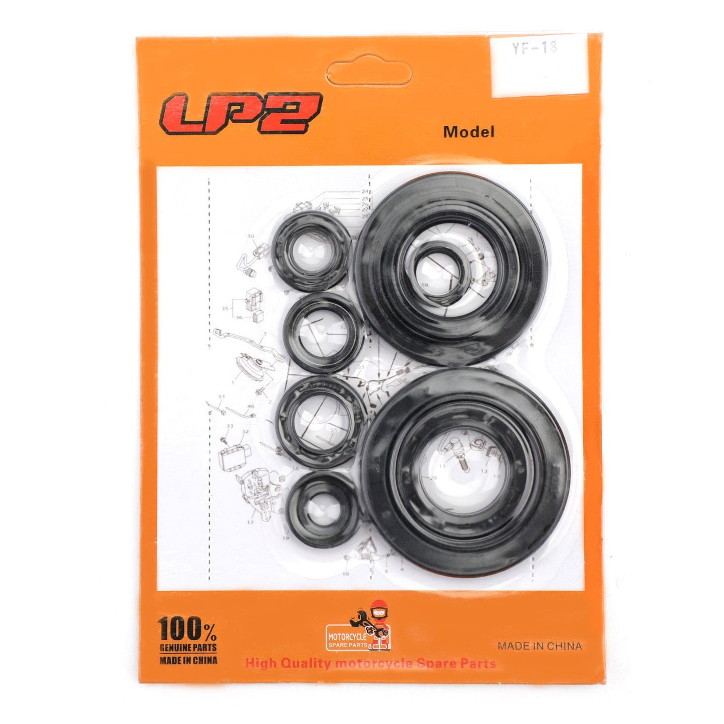 9pcs Engine Oil Seal Kit Set for Honda CRF250R 2010-2017 crf250r CRF-250R