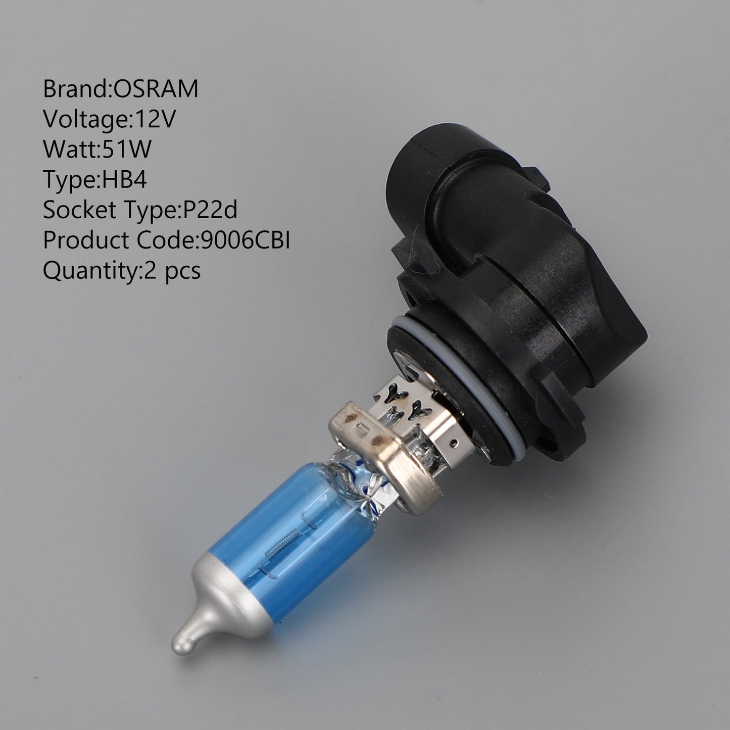 HB4 9006CBI For OSRAM COOL BLUE INTENSE Car Headlight P22d 12V51W 4200K