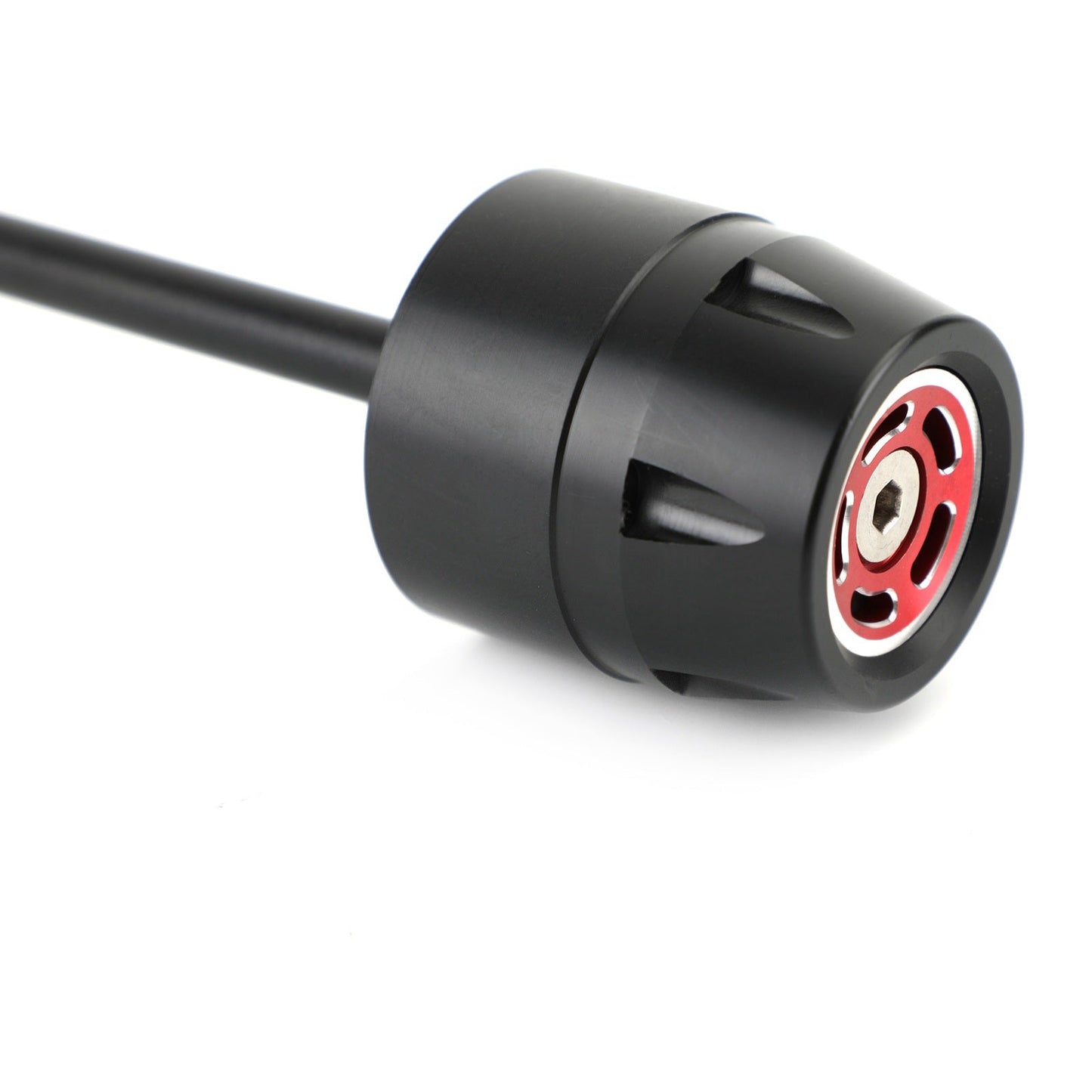 Rear Axle Fork Sliders Crash Bobbins Black Fit for Ducati Scrambler All Models