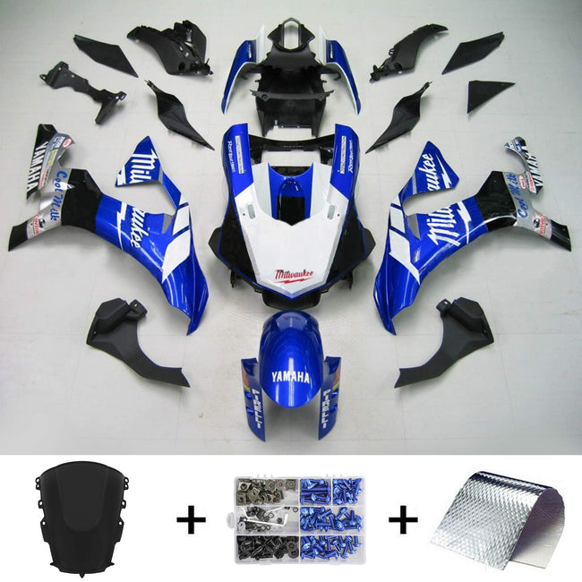 2020-2024 Yamaha YZF R1 Amotopart Injection Fairing Kit Bodywork Plastic ABS #101