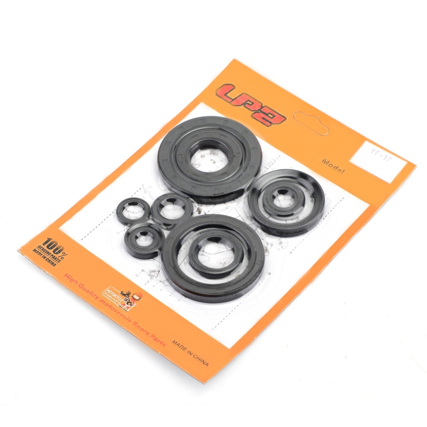 9pcs Engine Oil Seal Kit Set for Honda CRF450R 2009-2014 crf450r CRF-450R
