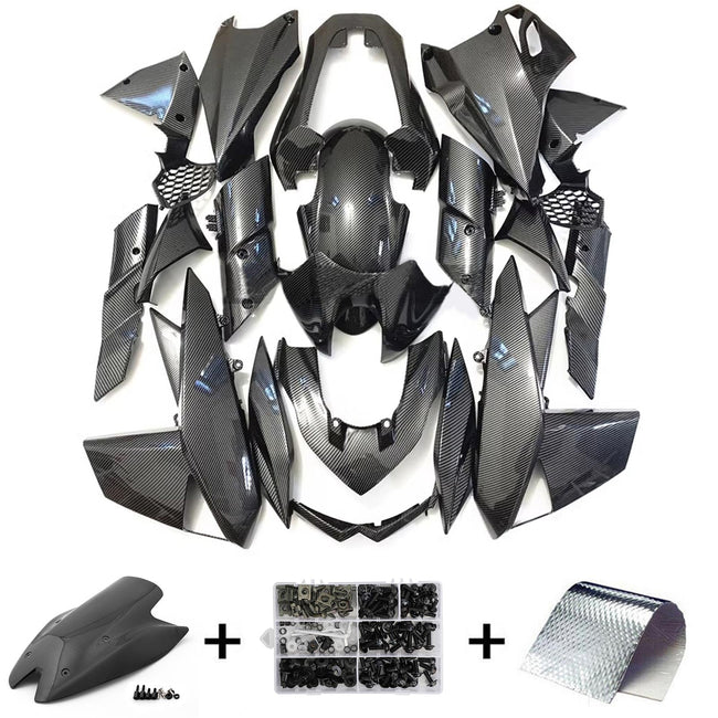 2010-2013 Kawasaki Z1000 Injection Fairing Kit Bodywork Plastic ABS#114