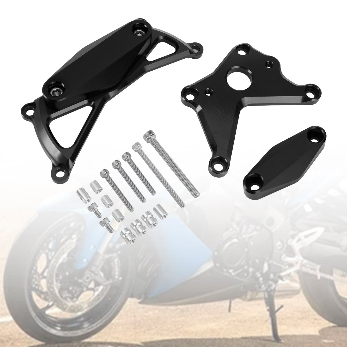 Suzuki Gsx-S1000/Gt Katana Titanium Stator Engine Cover Slider Protector Plastic