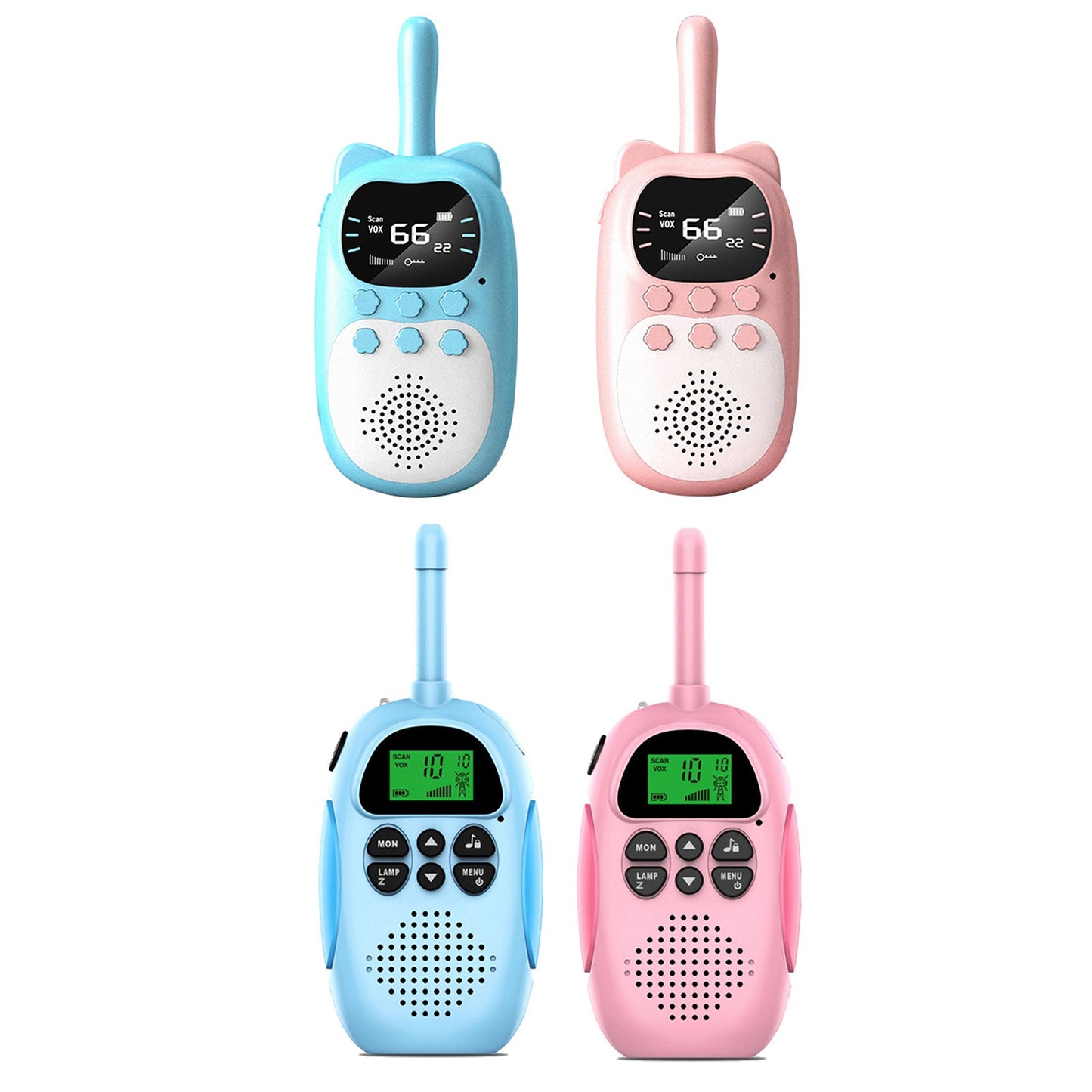 2 Pack Walkie Talkies for Kids Children's Outdoor Toys Radio 3 KM Range Singal