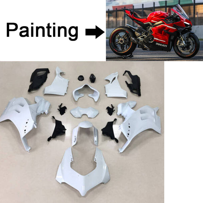 2020-2022 Ducati Panigale V4 V4S V4SP V4R Injection Fairing Kit Bodywork #104 Amotopart
