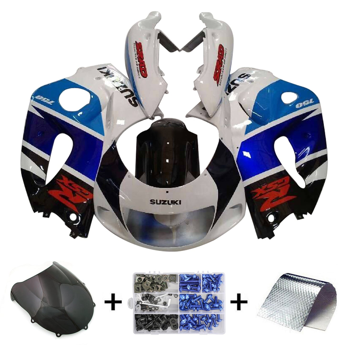 1996-2000 Suzuki GSXR600 1996-1999 GSXR750 Fairing Kit Bodywork