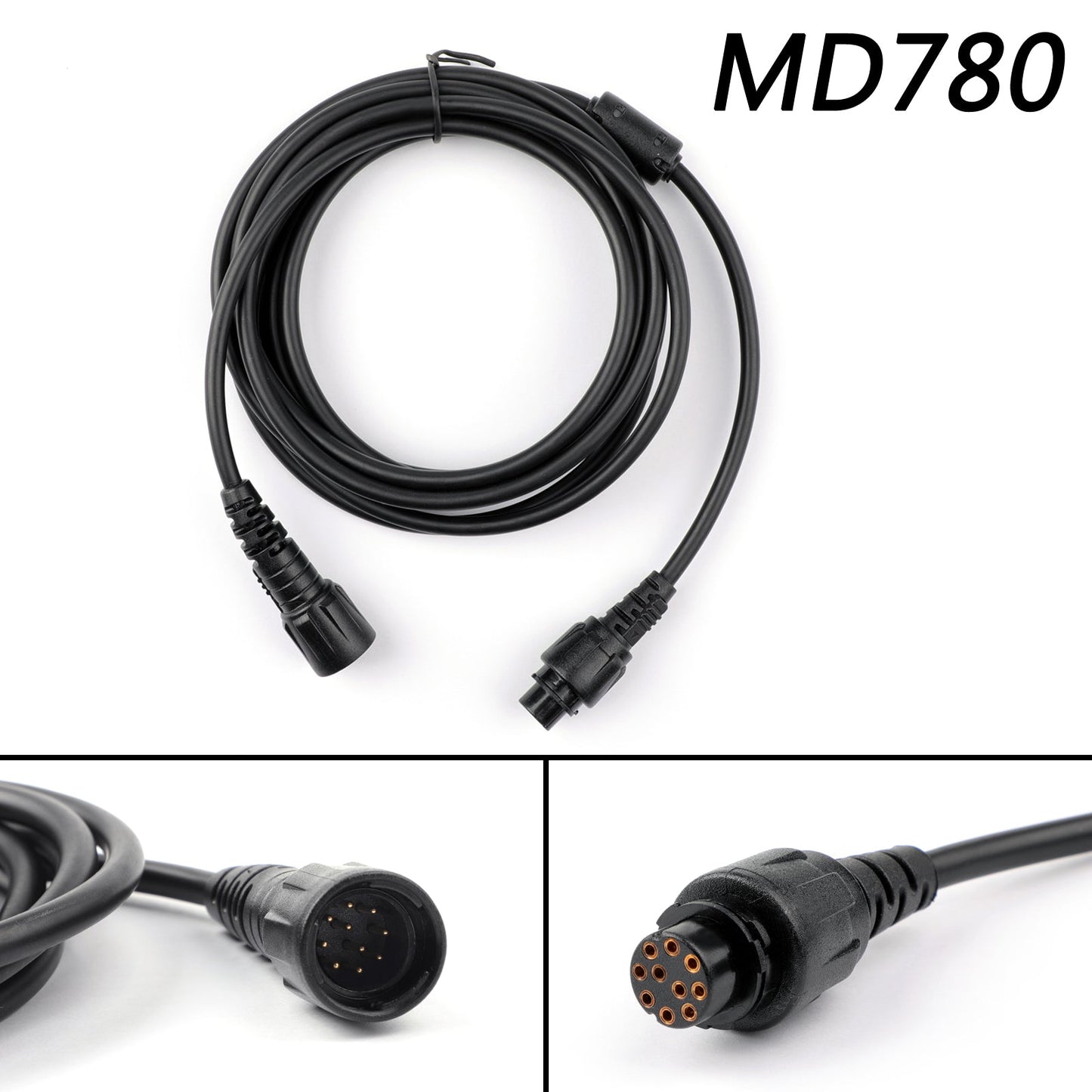 Car Repeater Hand Microphone Extension Cable 3M For Hytera MD780 MD650 RD980