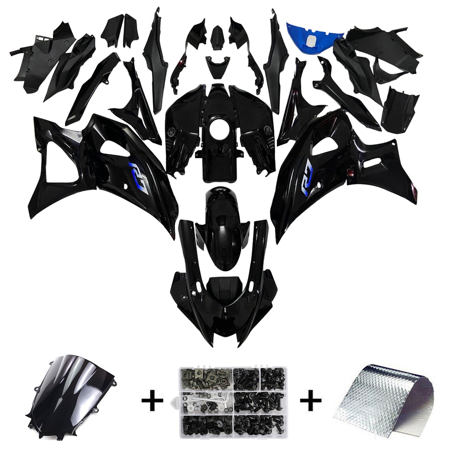 2021-2024 Yamaha YZF-R7 Fairing Kit Bodywork Plastic ABS