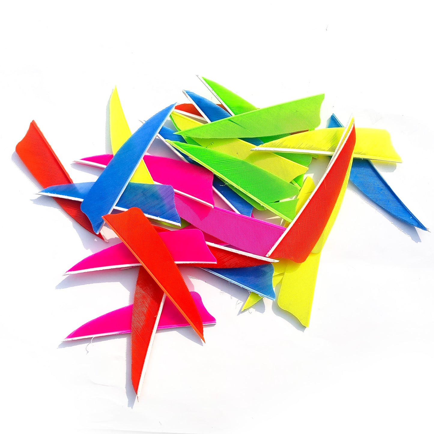 50PCS 3"4"5" Archery Arrow Feather Natural Fletching Turkey Fletches Bow Arrow