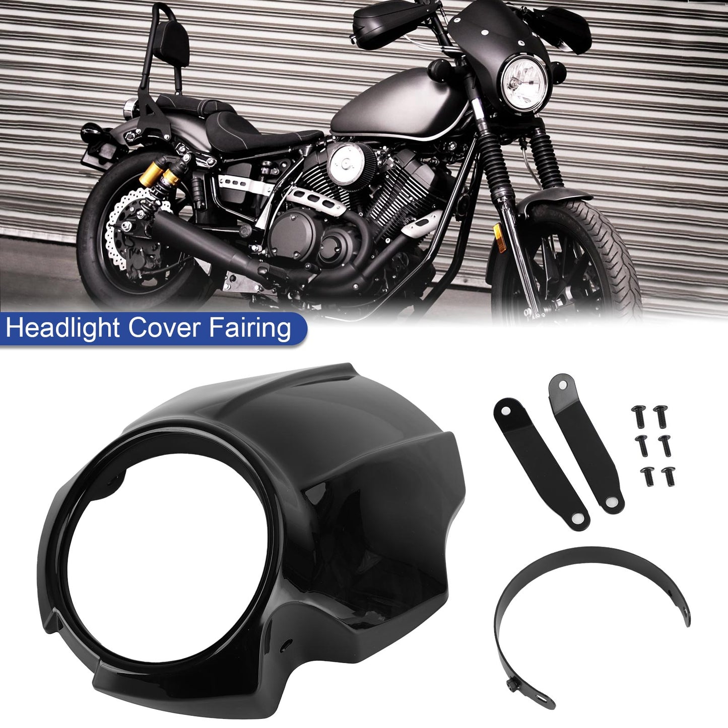 Headlight Fairing Windshield Cover For Yamaha XVS 950 SPEC BOLT 950 2014-2020