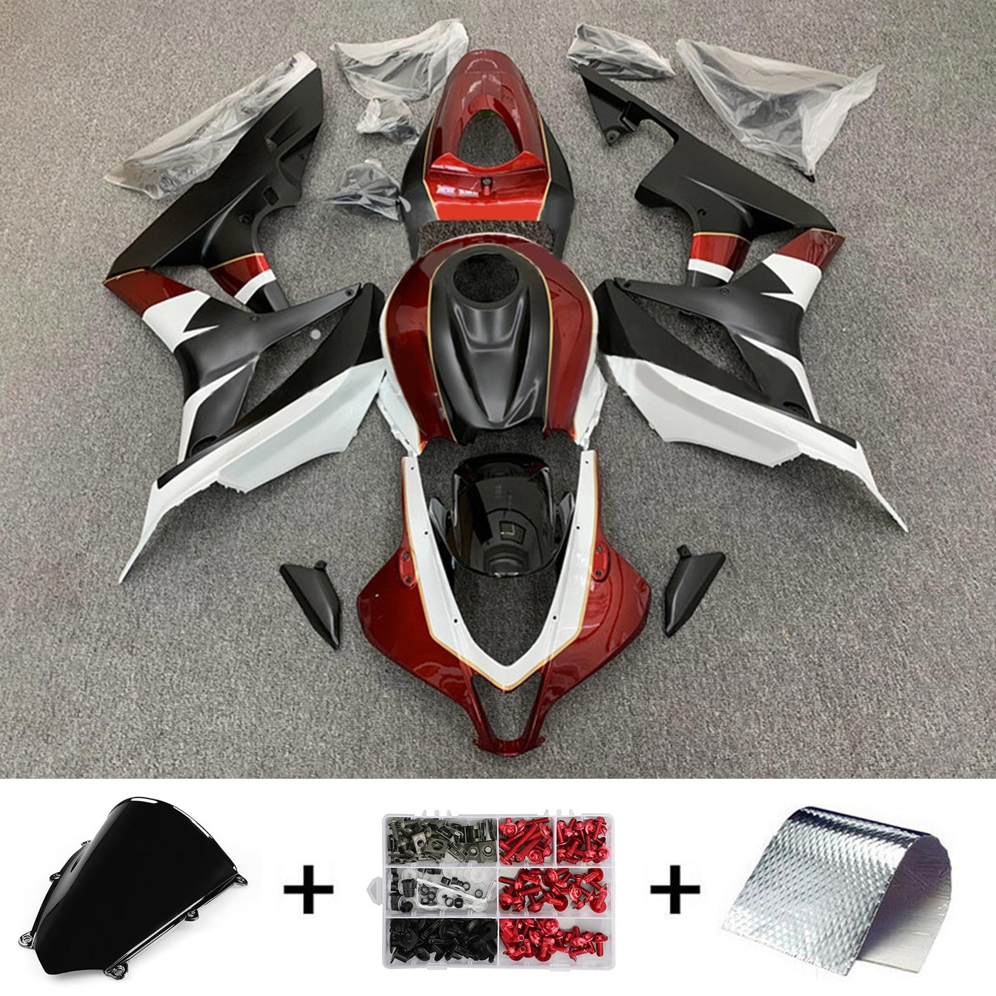 2007-2008 Honda CBR600RR F5 Injection Fairing Kit Bodywork Plastic ABS#203