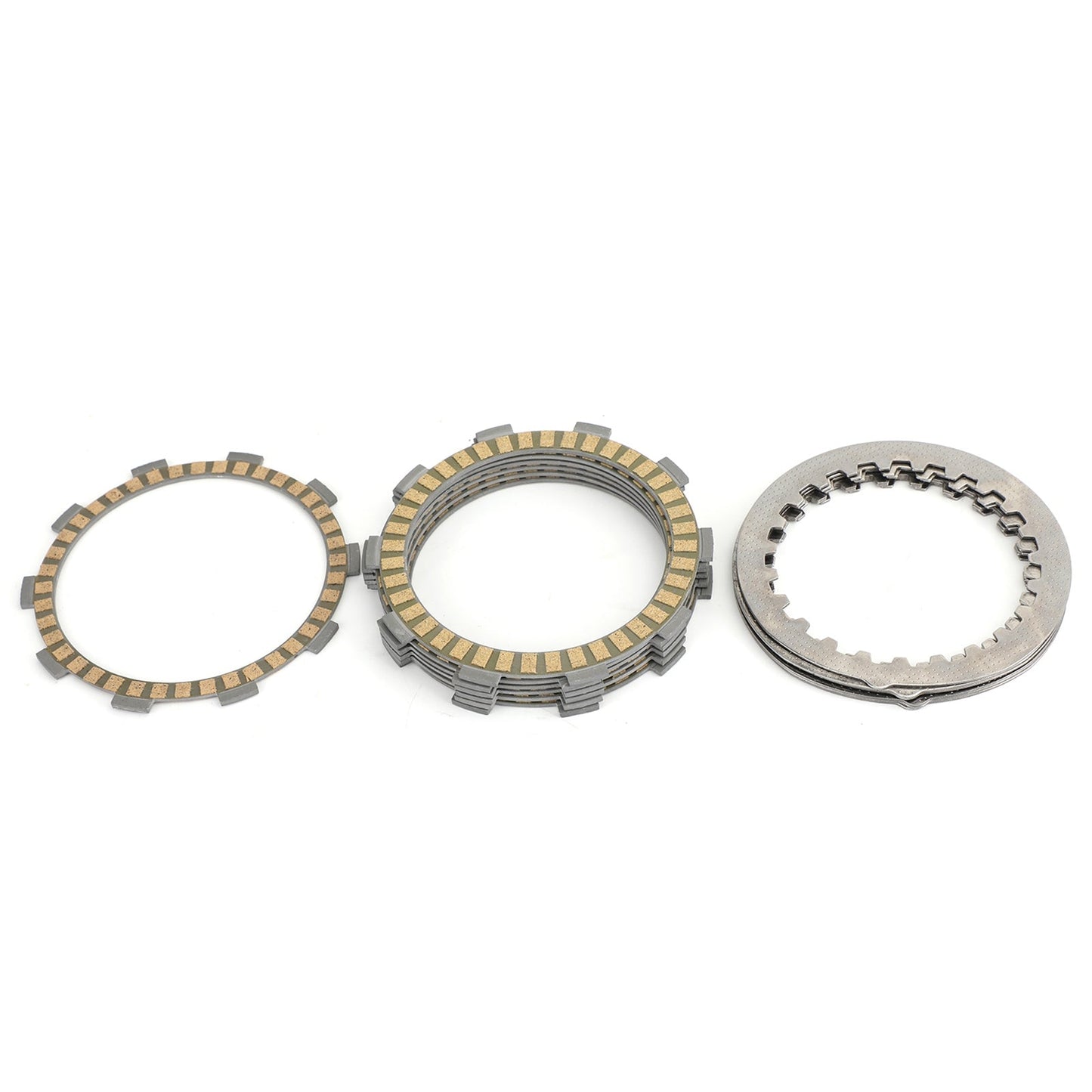 Clutch Plate Kit - Friction & Steel Plates For Yamaha DT125 DT200 DT230 TDR125 TZR125 SDR200 YFS200 Blaster