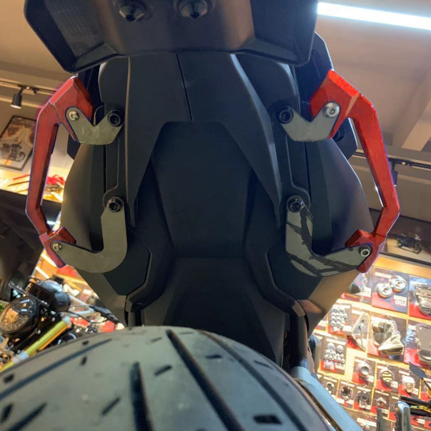 Motorcycle Rear Passenger Armrest Hand Holder For Honda CB650R 19-20