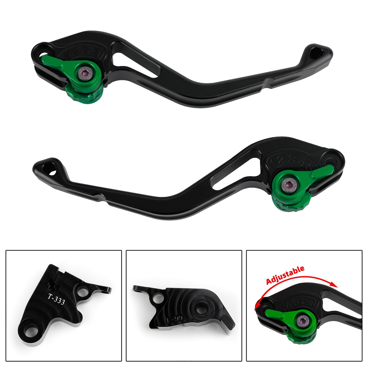 DAYTONA 675 R SPEED TRIPLE 1050 NEW Short Clutch Brake Lever