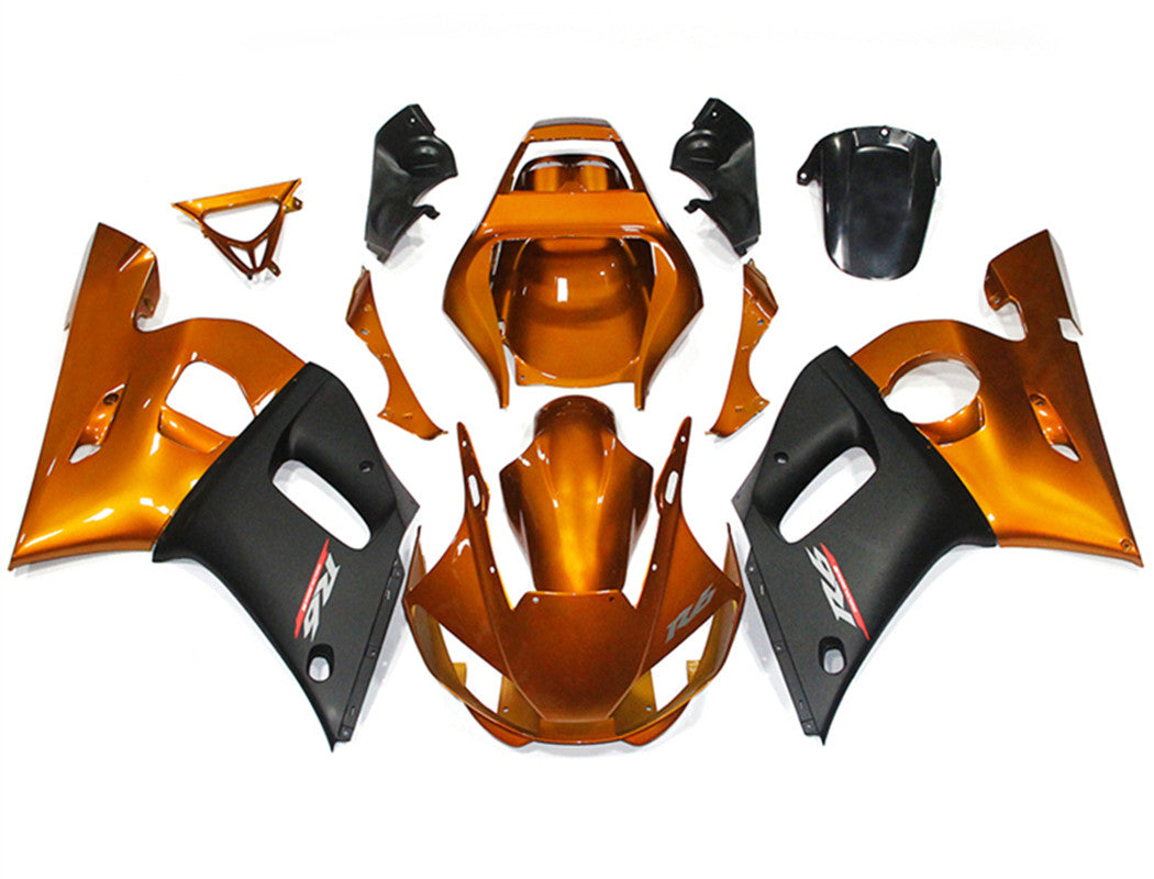 1998-2002 Yamaha YZF 600 R6 Injection Fairing Kit Bodywork Plastic ABS #23