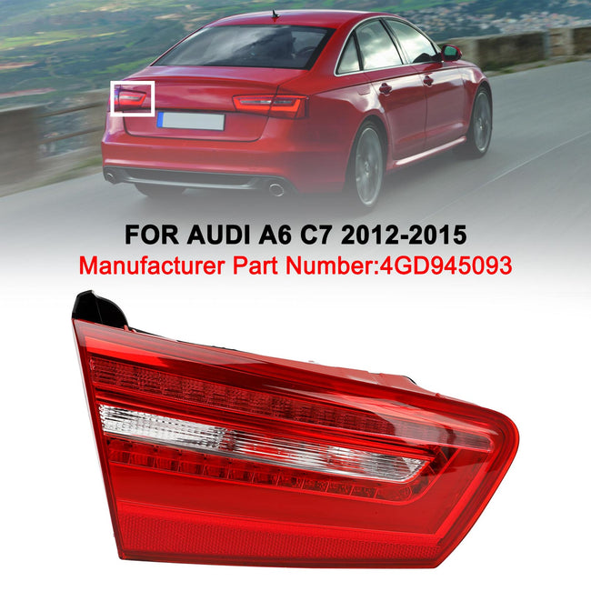 2012-2015 AUDI A6 C7 Left Inner Trunk LED Tail Light Lamp