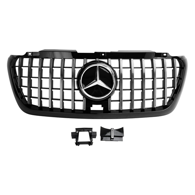 2018-2023 W907 W910 GTR Style Benz Mercedes Sprinter Front Bumper Grill Grille