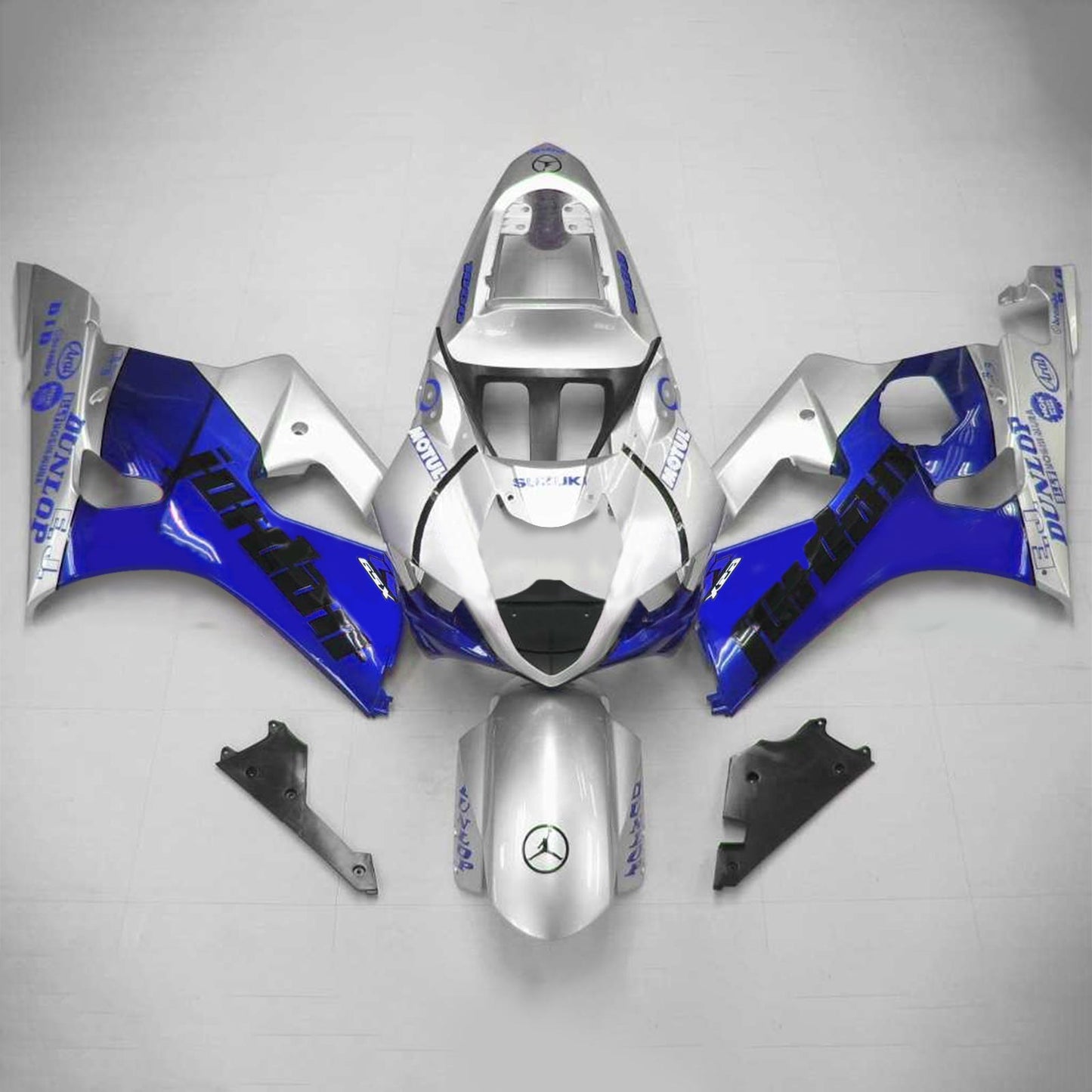 2003-2004 Suzuki GSXR1000 K3 Amotopart Injection Fairing Kit Bodywork Plastic ABS #113