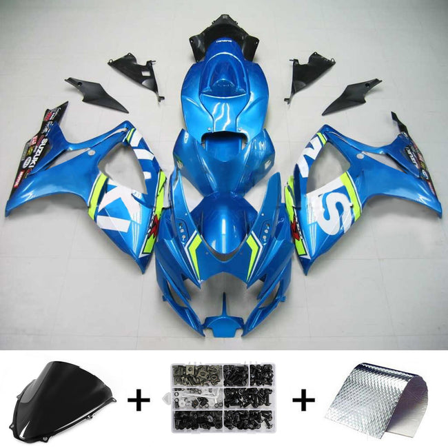 2006-2007 Suzuki GSXR 600/750 K6 Amotopart Injection Fairing Kit Bodywork Plastic ABS #184