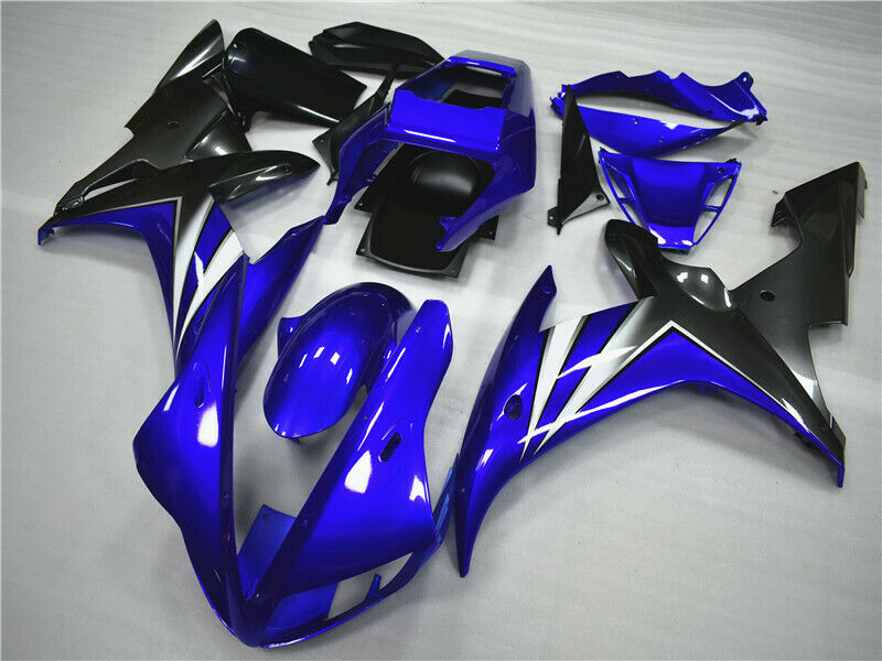 2002-2003 Yamaha YZF R1 Amotopart Fairing Gloss Blue Kit