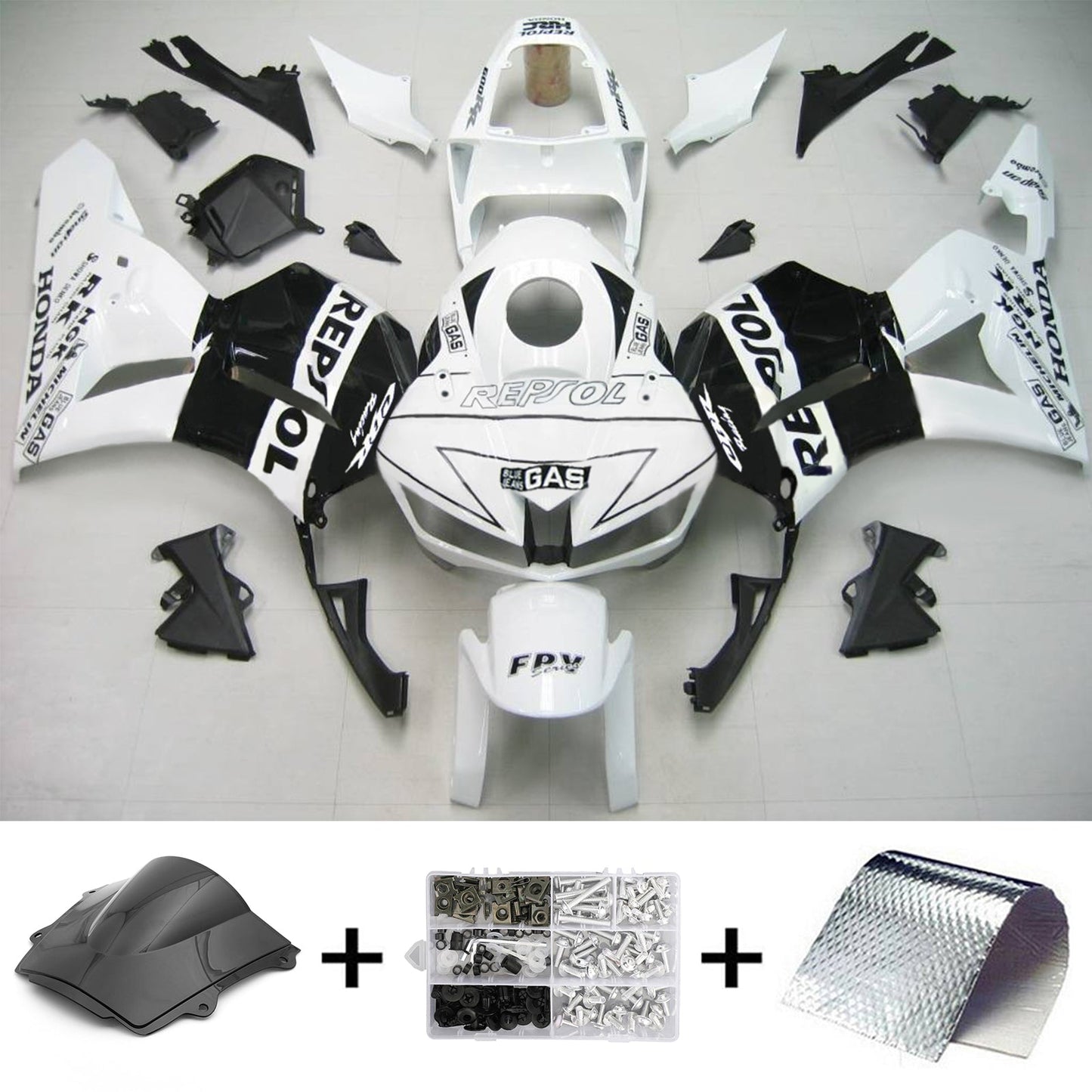 2013-2023 Honda CBR600RR F5 Injection Fairing Kit Bodywork Plastic ABS #101