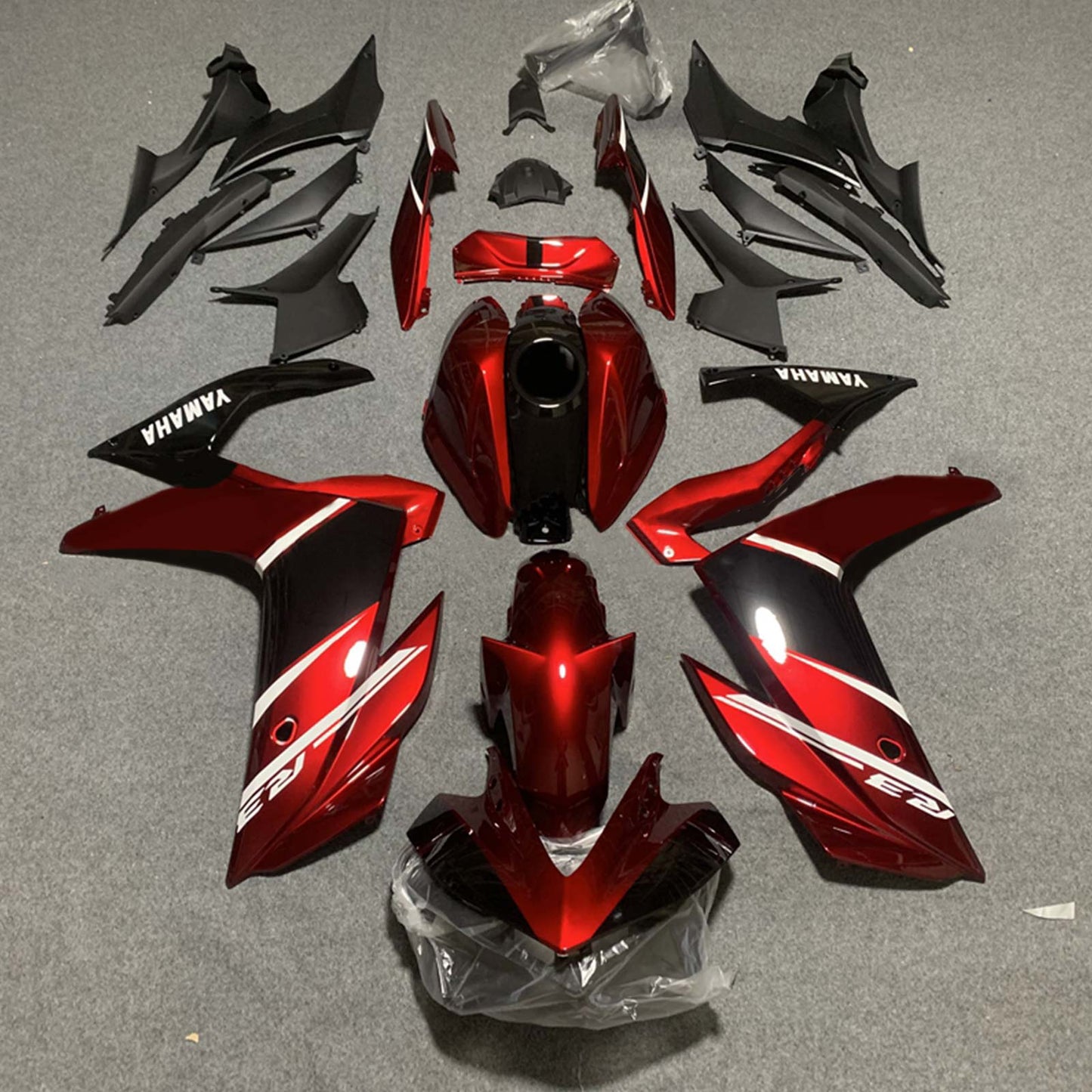 2022-2023 Yamaha YZF-R3 R25 Injection Fairing Kit Bodywork Plastic ABS #114