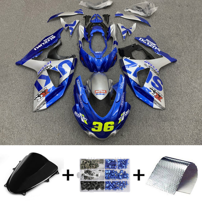 2009-2016 Suzuki GSXR1000 K9 Fairing Kit Bodywork Plastic ABS