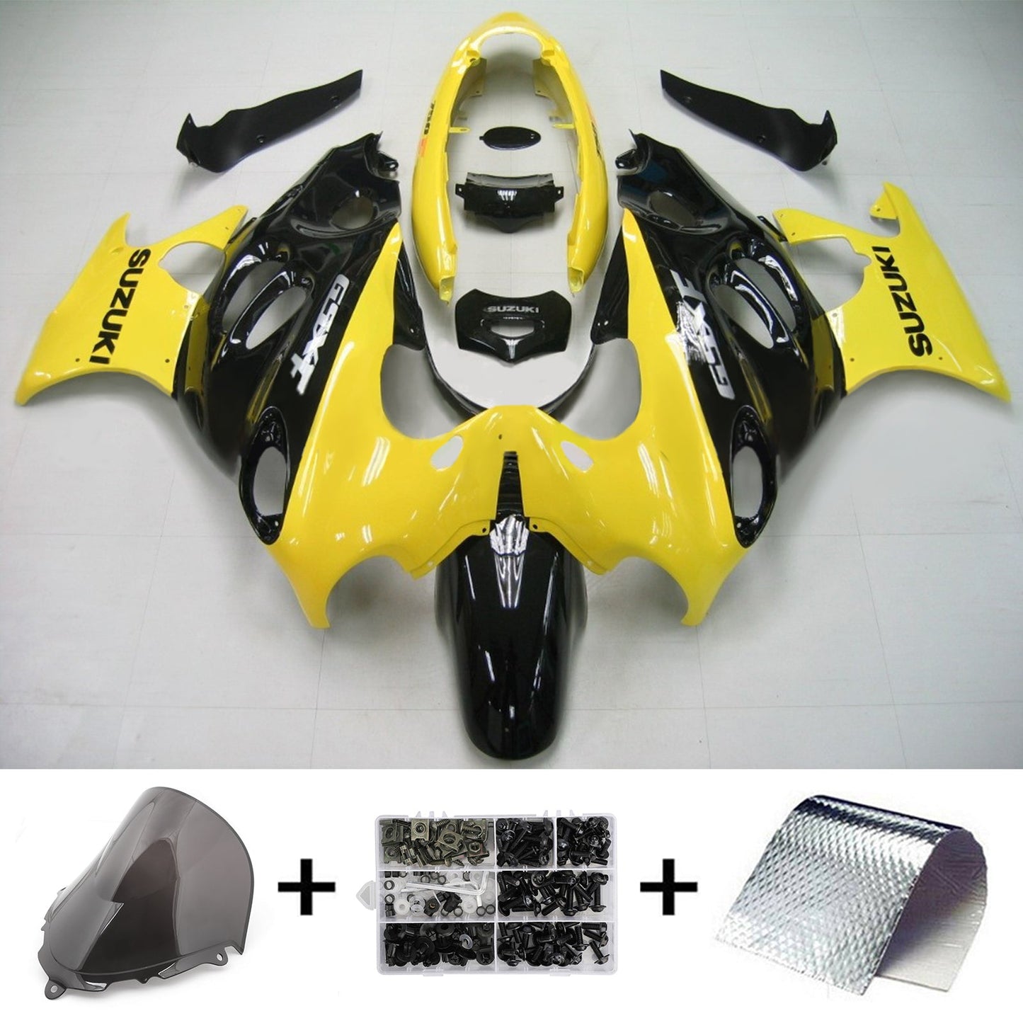 2005-2006 Suzuki Katana GSXF600 GSXF750 Amotopart Injection Fairing Kit Bodywork #122