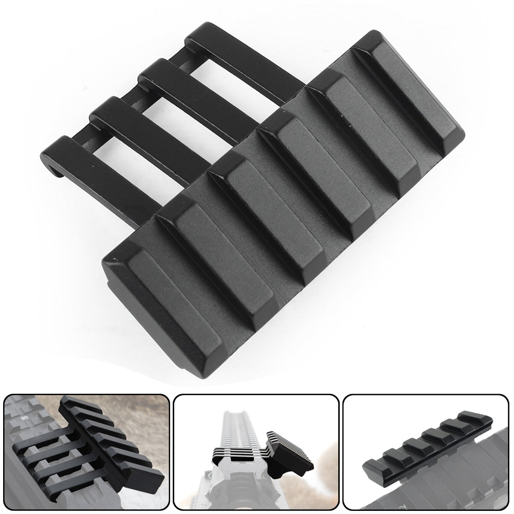 Low Profile Tactical 45 Degree Offset Angle Mount Picatinny Weaver Rail