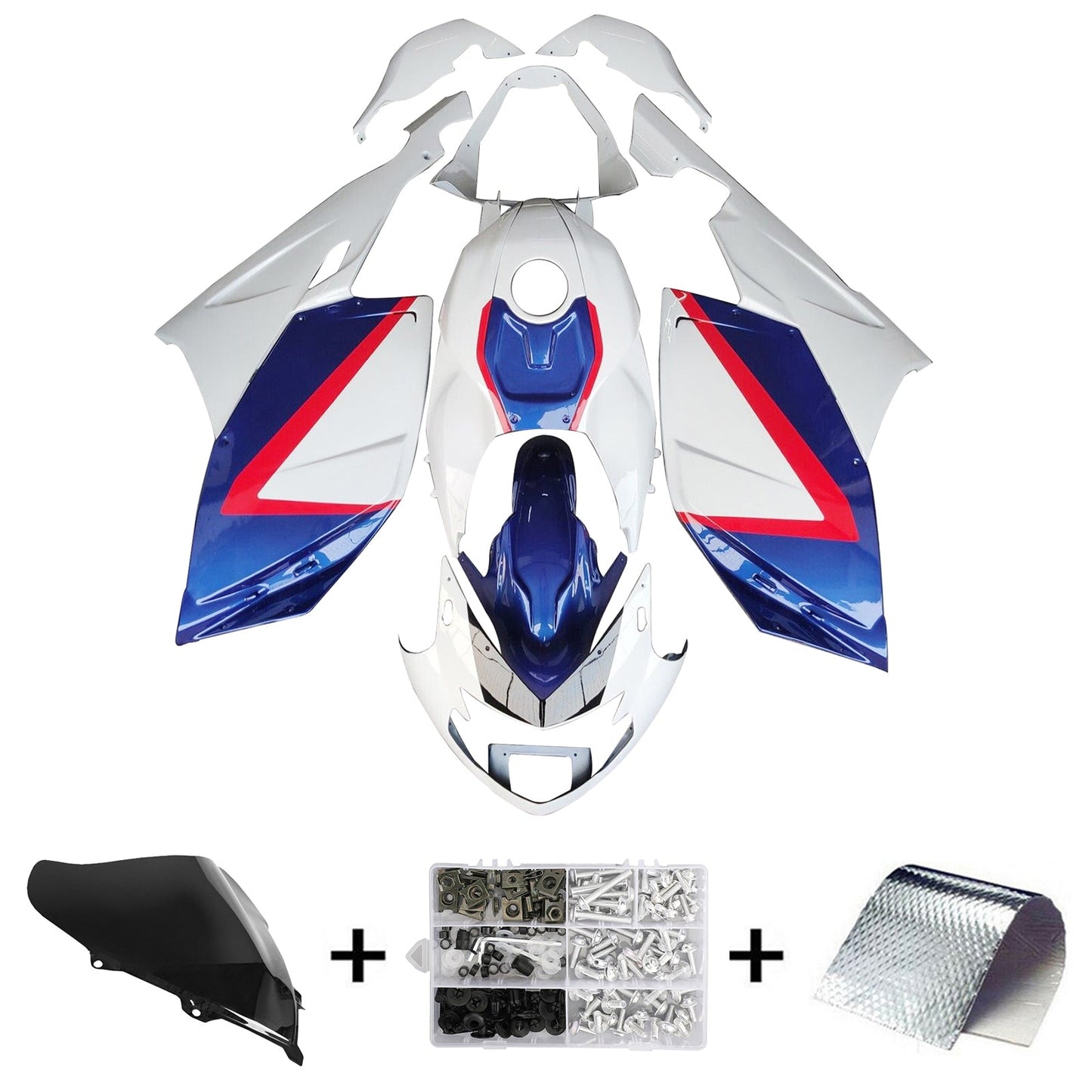 2005-2010 BMW K1200S Fairing Kit Bodywork Plastic ABS