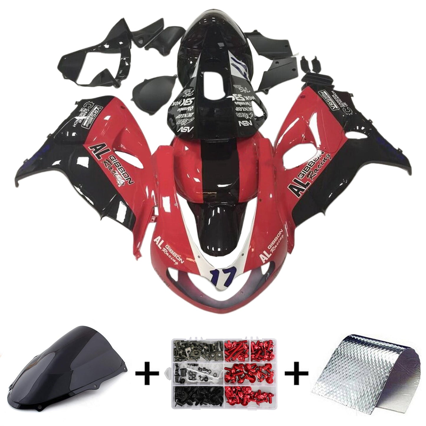 1998-2003 Suzuki TL1000R Injection Fairing Kit Bodywork Plastic ABS