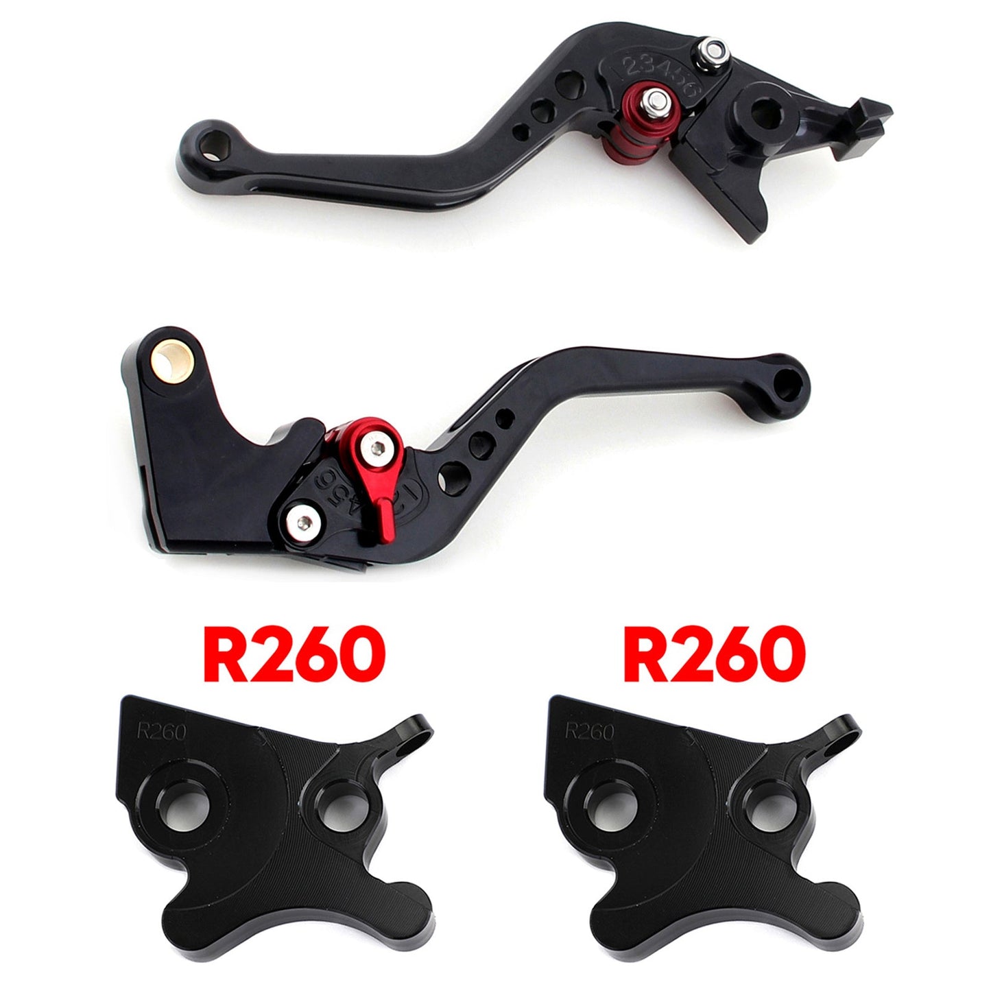 Motorcycle Short Clutch Brake Lever fit for VESPA GTS 300 Super